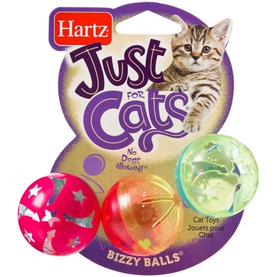 Hartz Jfc Bizzy Balls Cat Toy