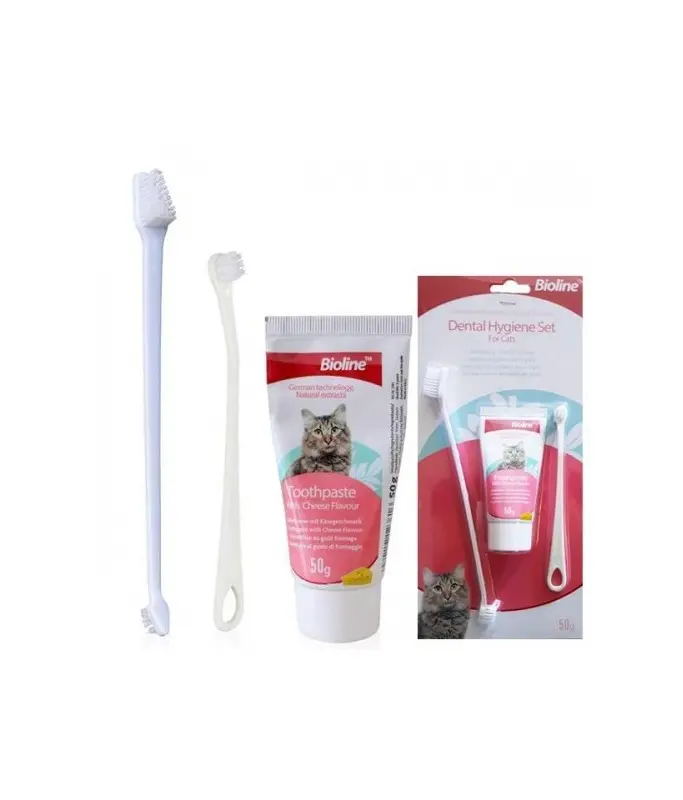 Set de Higiene Dental Gato