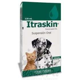 Itraskin 2% Susp Oral x 120 Ml