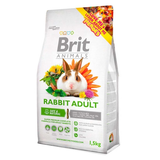 [10034] Brit Animals Rabbit Adult (300 g)