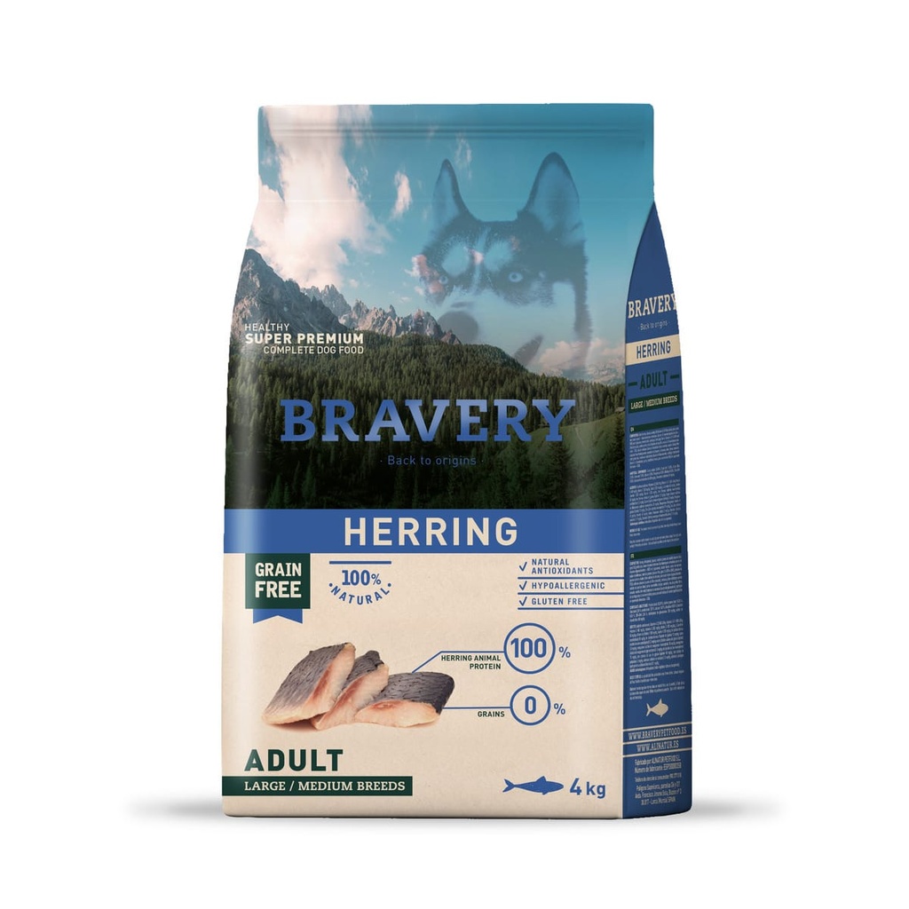 Bravery Herring Adult Large/Medium Breeds