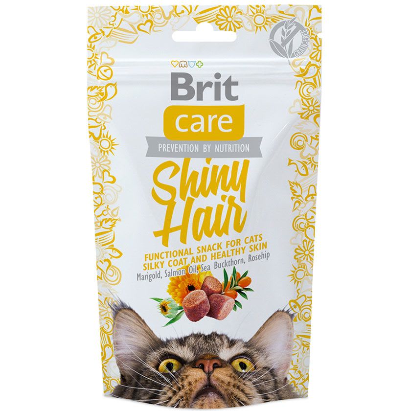 Brit Care Cat Shiny Hair 50 G