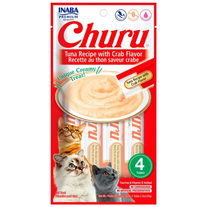 Churu Cat Tuna/Crab 14 Hg/ 4 Tubes