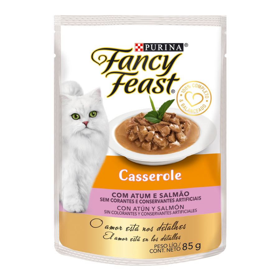 Fancy Feast Cass Atún y Salmón