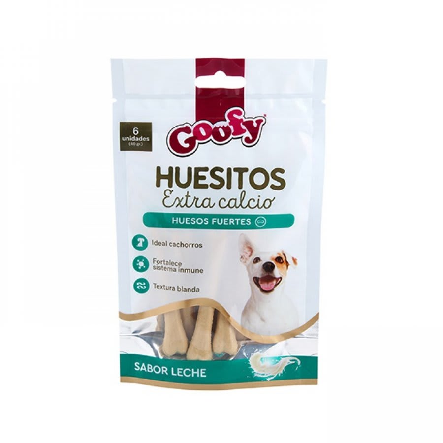Goofy Huesitos Extra Calcio 40G