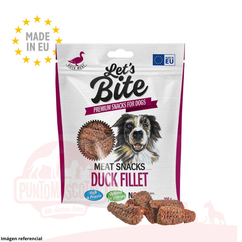 Lets Bite  Meat Snacks Duck Fillet