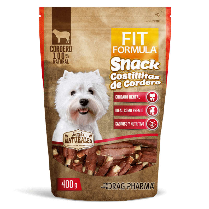 Fit Formula Snack Costilla Cordero Perro X 400 g
