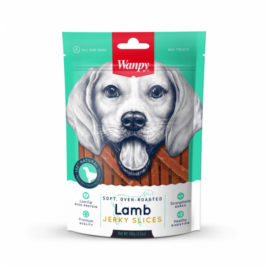Wanpy Soft Lamb Jerky Slices