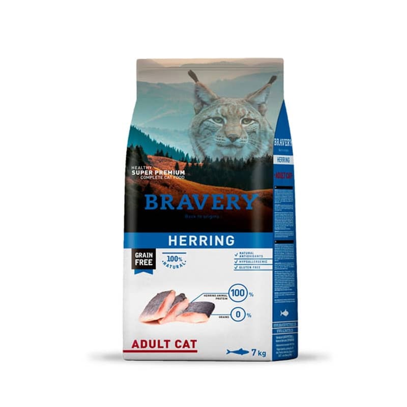 Bravery Herring Adult Cat 2Kg