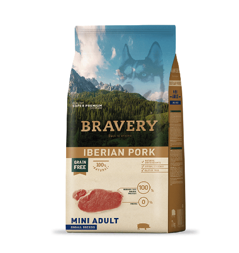 [4PE020004] Bravery Iberian Pork Mini Adult Small Breeds 2Kg