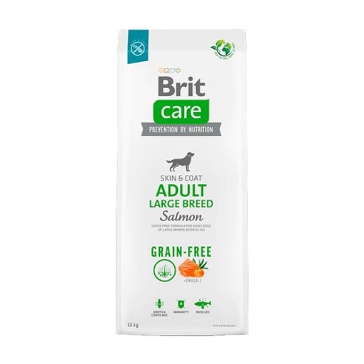 [101213] Brit Care Dog Grain-Free Adult Large Breed Salmón 3 Kg