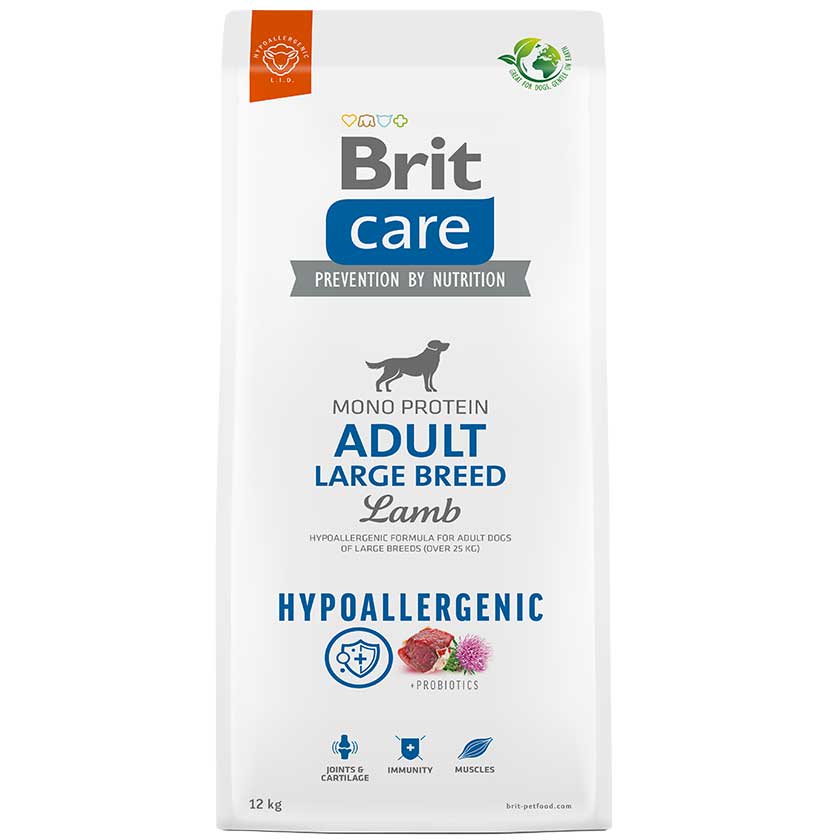 Brit Care Dog Hypoallergenic Adult Large Breed Lamb 3 Kg