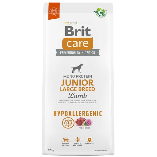 [101240] Brit Care Dog Hypoallergenic Junior Large Breed Lamb (3 Kg)