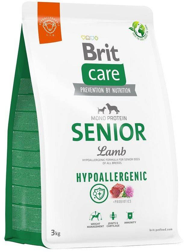 Brit Care Dog Hypoallergenic Senior Lamb 3 Kg