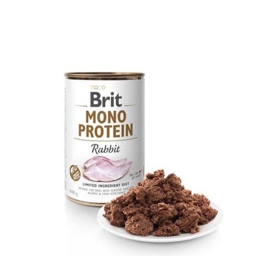[100581] Brit Mono Protein 400 g (Conejo)