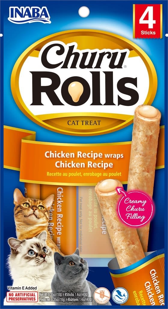 Churu Rolls Cat