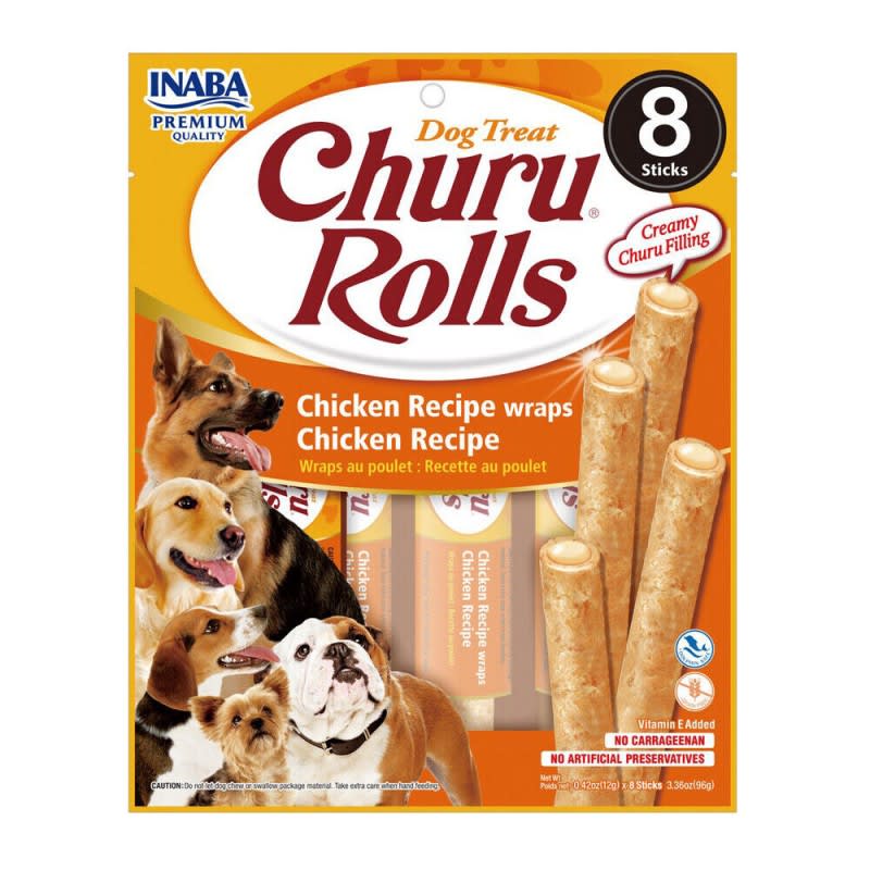 Churu Rolls Dog