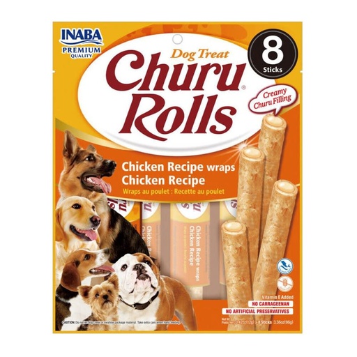 [V100852] Churu Rolls Dog (Pollo)