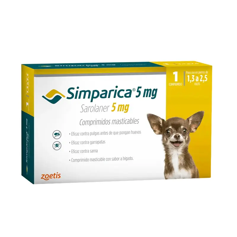 Simparica 1.3 - 2.5 Kg (1 comp.)