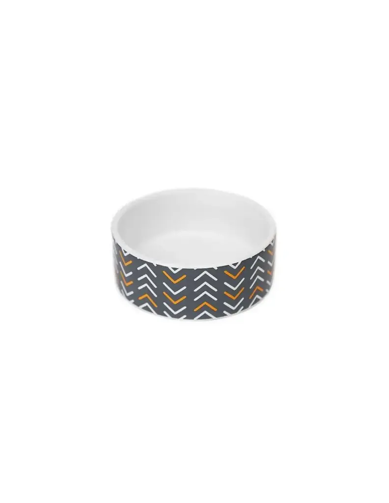Brnx Plato Cerámica Minimalista Negro Talla L