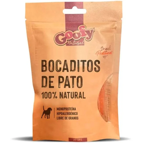 Goofy Natural Bocaditos de Pato 20g