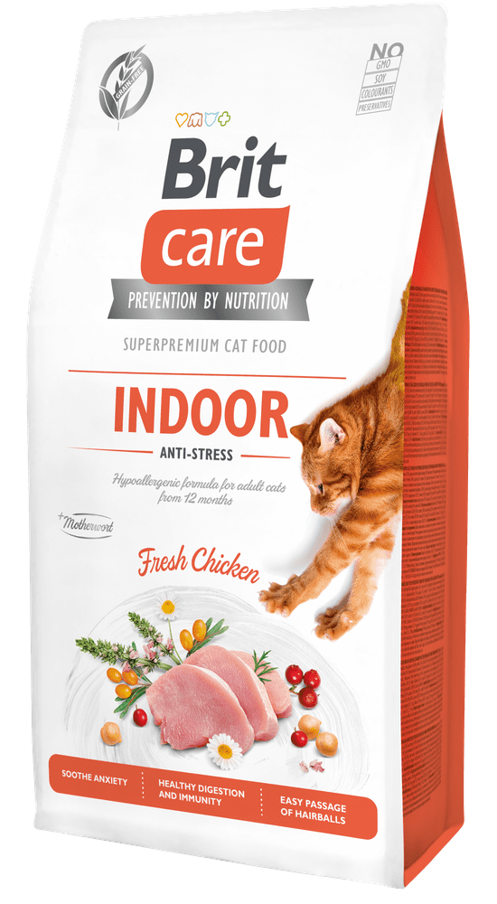 Brit Care Cat Grain-Free Indoor Anti-Stress 7 Kg