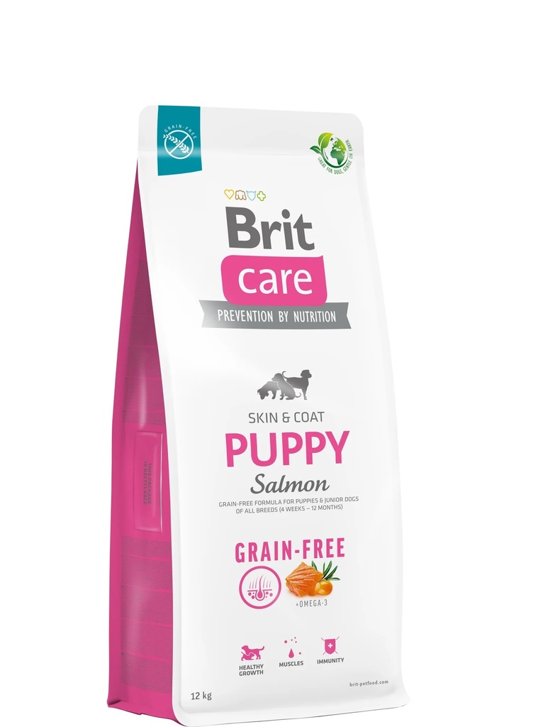 Brit Care Dog Grain-Free Puppy Salmon 1 Kg