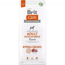 Brit Care Dog Hypoallergenic Adult Medium Breed Lamb 12 Kg