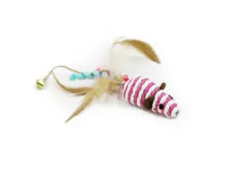 [YT110431] Hey! Juguete para Gatos Ratón Rayado