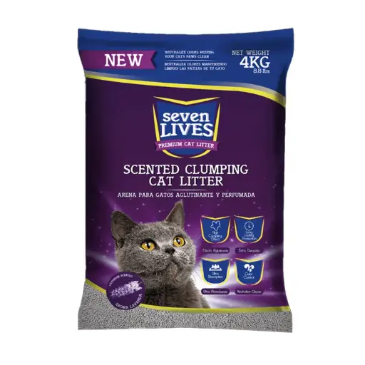 [PW4001] Seven Lives Scented Clumping Cat Litter