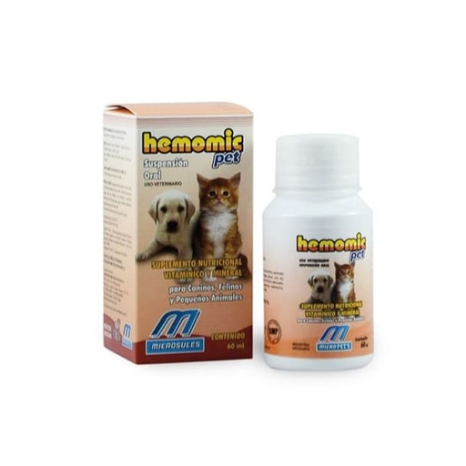 [5000888] Hemomic Susp Oral Perro/Gato x 60 Ml