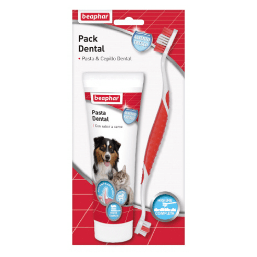 [5001901] Kit Dent Past 100 Gr+ Cepillo Perro/Gato