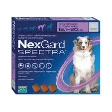 Nexgard Spectra 3 Comp 15.1 a 30 Kg