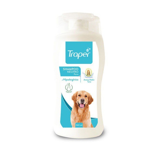 [110889] Traper Shampoo Neutro Perro Melon Tuna x 260 Ml