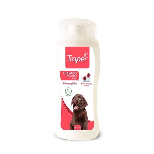 [110891] Traper Shampoo Neutro Puppy Cerezo x 260 Ml