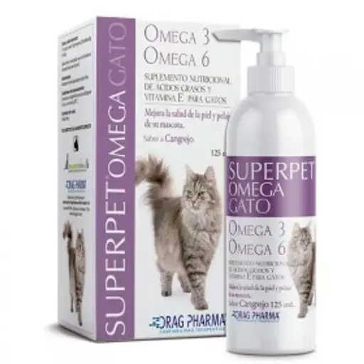 [DPI119] Superpet Omega 3-6 Gato x 125 Ml