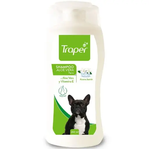 [110886] Traper Shampoo Aloe Vera Jazmin Perro 260Ml