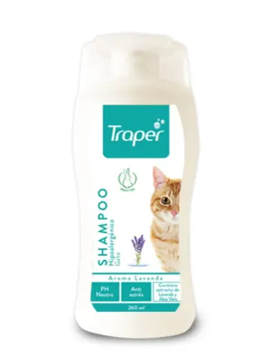 [110885] Traper Shampoo Neutro Gato Lavanda 260Ml