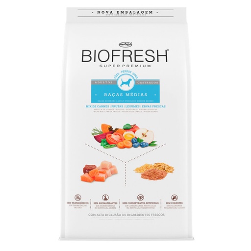 [3333] Adulto Castrado Raza Med 3Kg Biofresh