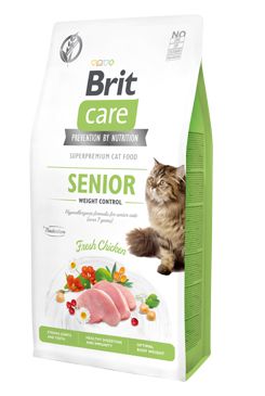 [100909] Brit Care Cat Grain-Free Senior Weight Control Chicken 2 Kg