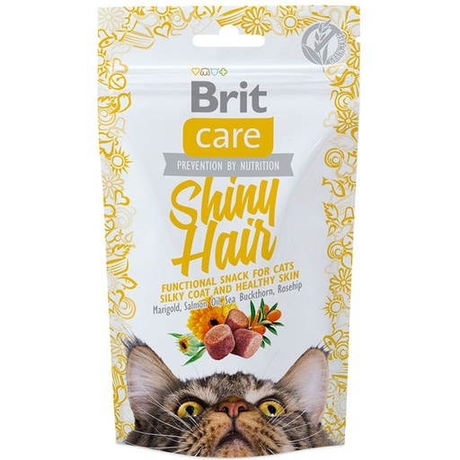 [100460] Brit Care Cat Shiny Hair 50 G