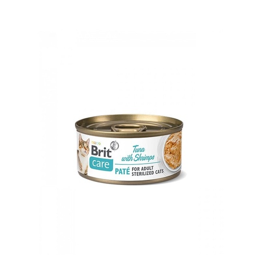 [100979] Brit Care Cat Sterilized Tuna Pate With Shrimps