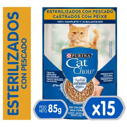 [7891000244036] Cat Chow Adulto Esterilizados 85G