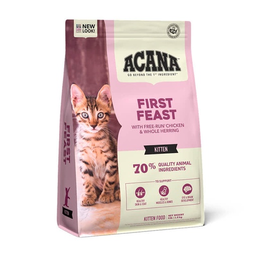 [F2B200431K01800] Acana First Feast Cat 1,8 Kg