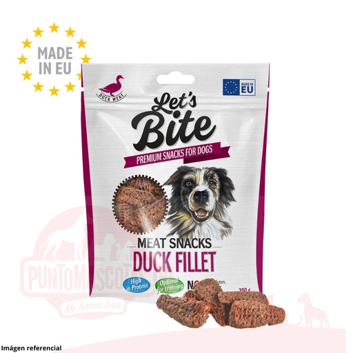 [101188] Lets Bite  Meat Snacks Duck Fillet