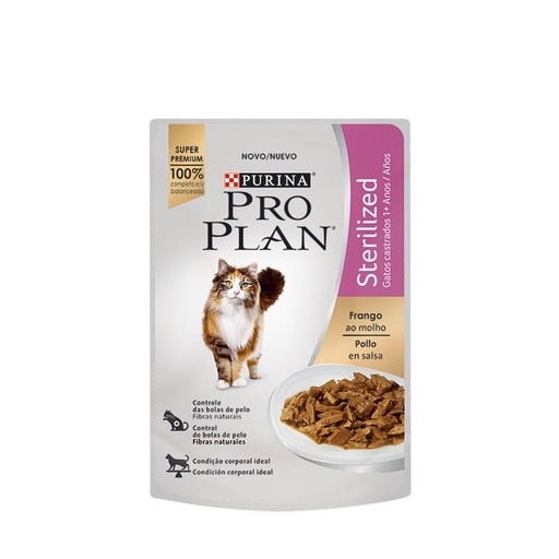 [12340774] Pro Plan Gatos Esterilizados Pollo