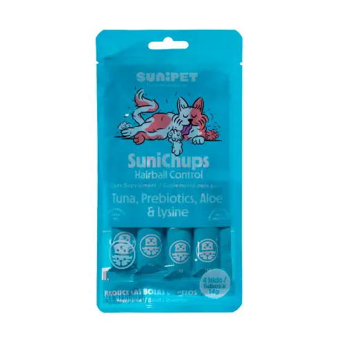 [SPSPE007] Sunichups Hairball Control 4 Tubos