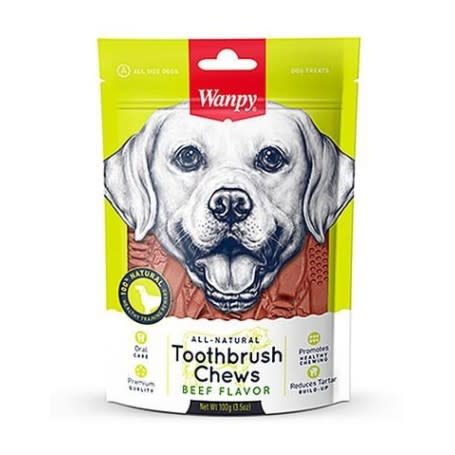 [DB-16] Wanpy Jerky Dog Toothbrush (Beef)