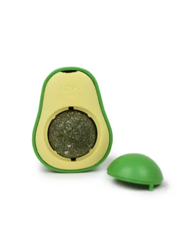[553166] Hey! Pelota de Catnip Diseño Palta 6CM