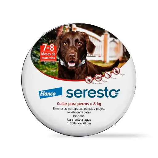 [109568] Seresto Collar para Perros desde 8 Kg - 70 cm 